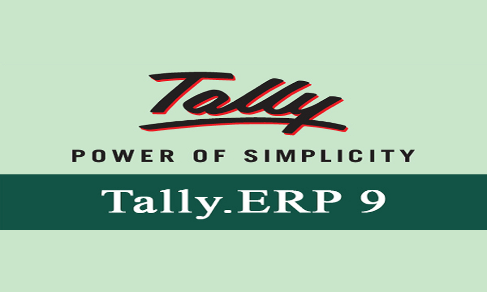 Certificate Course In Tally ERP9